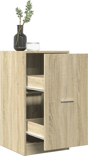 Vidaxl Многофункционално чекмедже Sonoma Oak 40x41x77.5см ПДЧ 1 брой Кафяво