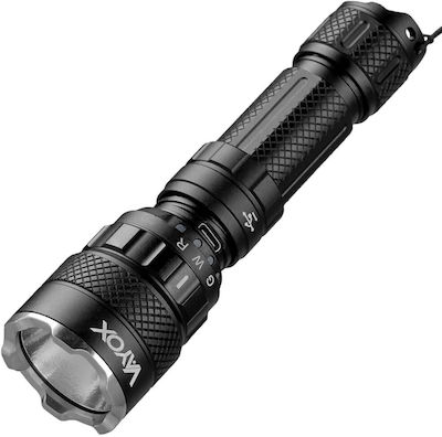 Tactical Flashlight 3-color 15w 1500lm Vayox Va0099