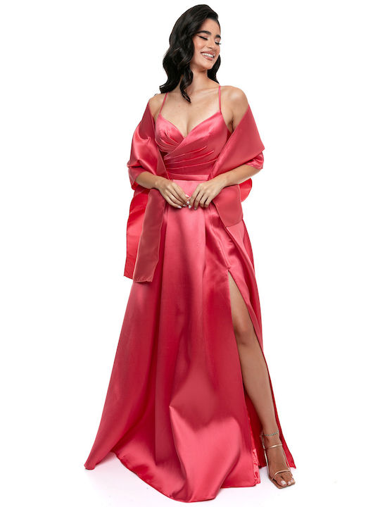 RichgirlBoudoir Evening Dress Satin Pink