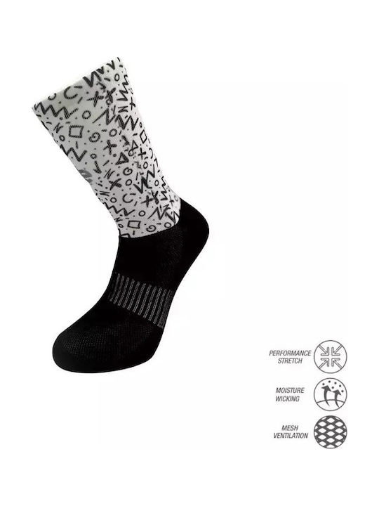Desocks Κάλτσες Geometric Printed Performance S 35-38