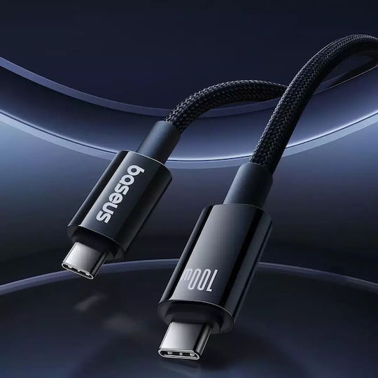 Baseus Tungsten USB 3.2 Video Cable USB-C Male - USB-C 100W PD Gold 1.5m P10319800111-00