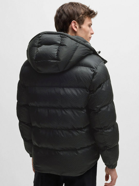 Jacke Puffer Wasserdicht Schwarz