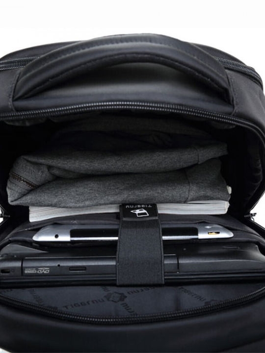 Tigernu Wasserdicht Tasche Rucksack für Laptop 15.6" in Schwarz Farbe