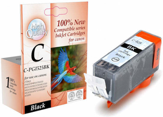 Kompatible Tintenstrahldrucker-Tintenpatrone Epson PGI-525 BK Schwarz 1Stück