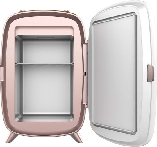 Cecotec Bamba Coolingbeauty 6000 Cosmetic Refrigerator 6lt With Shelf Mirror With LED Lighting White 18W