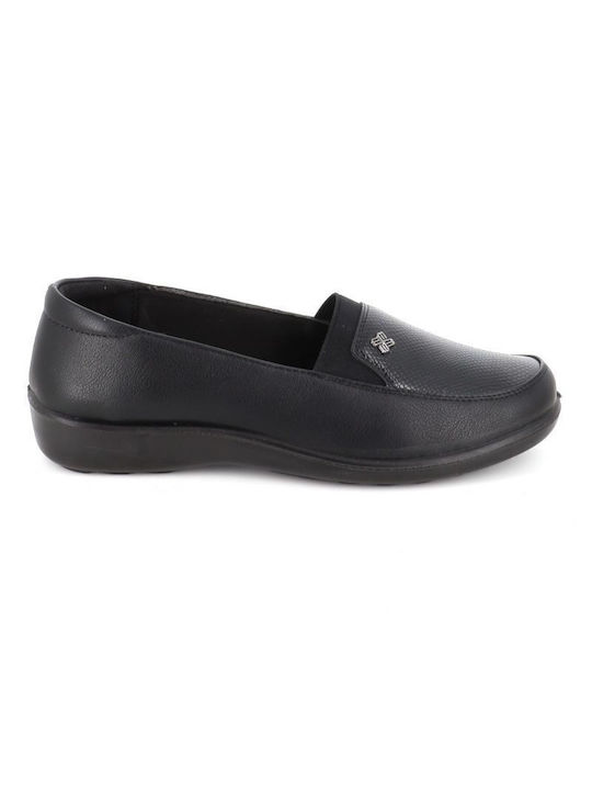 B-Soft Piele Mocasini dama în culoarea Negru