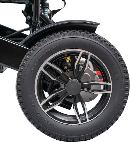 Mobiak Odysseus Scaun Cu Rotile Electric Pliabil Negru 12"