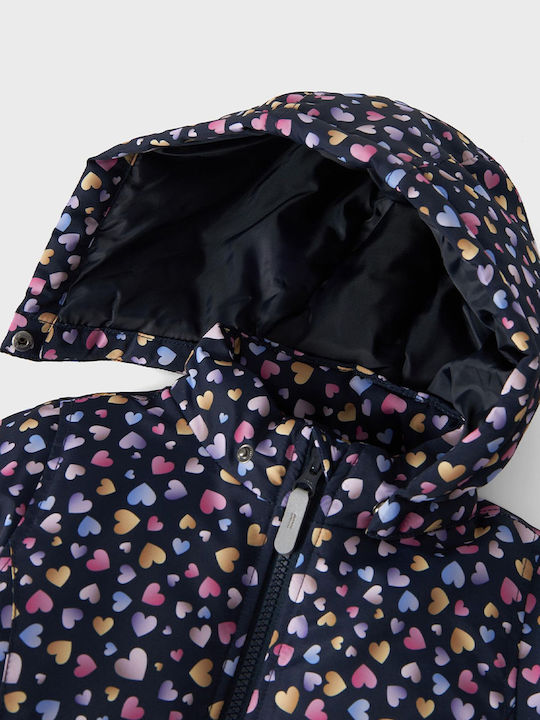 Kids' Casual Jacket Long with Hood Navy