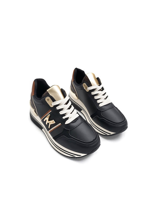 Plato Femei Sneakers Negre