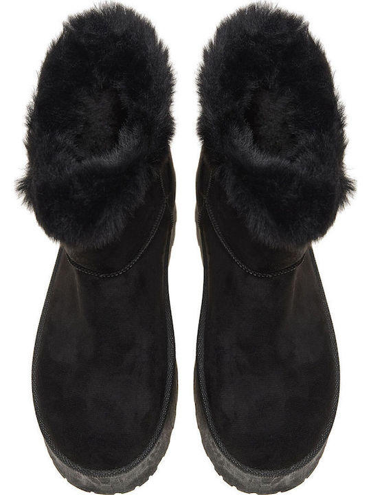 Stiefeletten Damen Schwarz