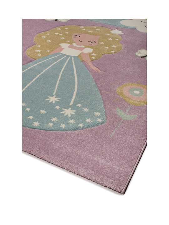 Βιοκαρπέτ Παιδικό Χαλί Μωβ 160x230cm