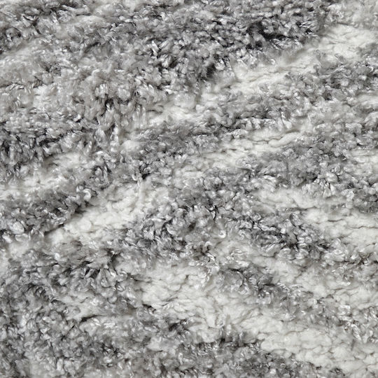 Saray Home Χαλί Ορθογώνιο Shaggy Γκρι 160x210cm
