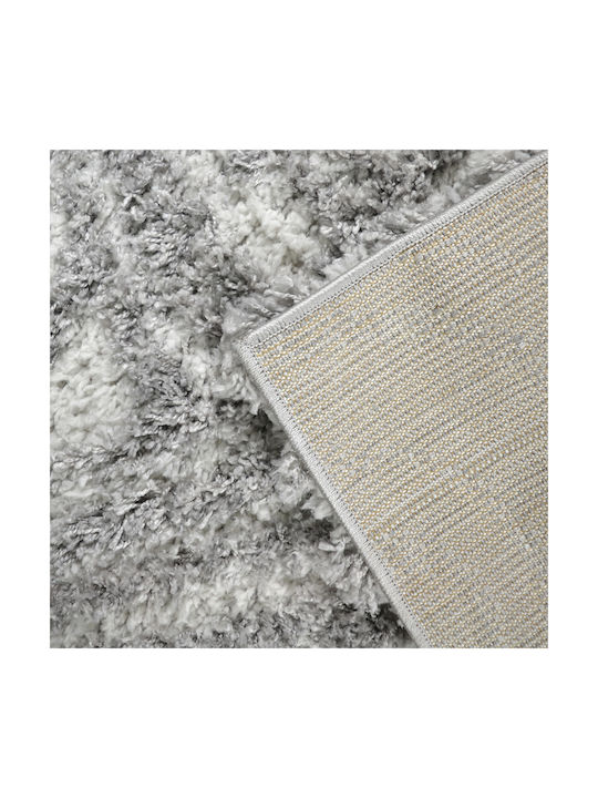 Saray Home Covor Rectangular Shaggy Gri