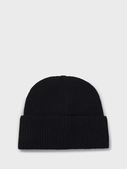 Hugo Boss Beanie Beanie Knitted in Black color