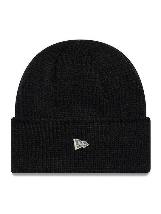 Beanie Unisex Beanie Knitted in Black color