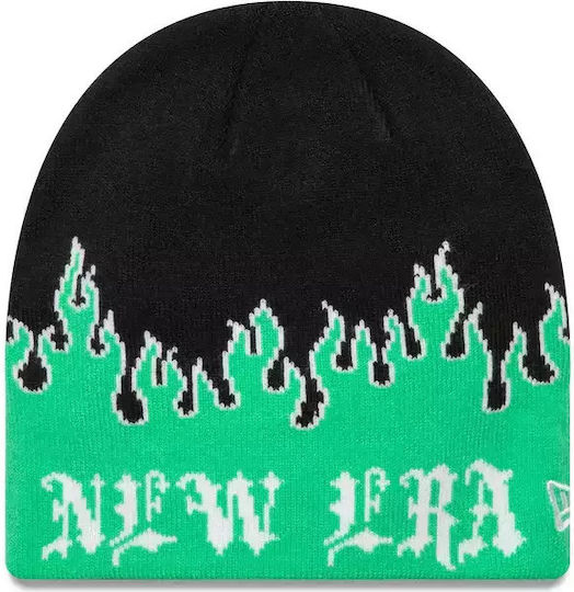 Beanie Unisex Beanie Knitted in Black color