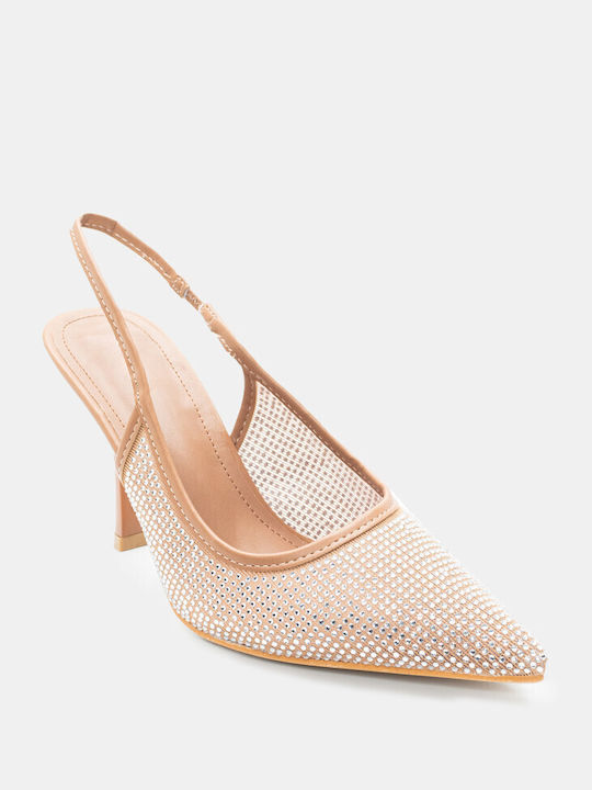 Luigi Pointed Toe Pink High Heels