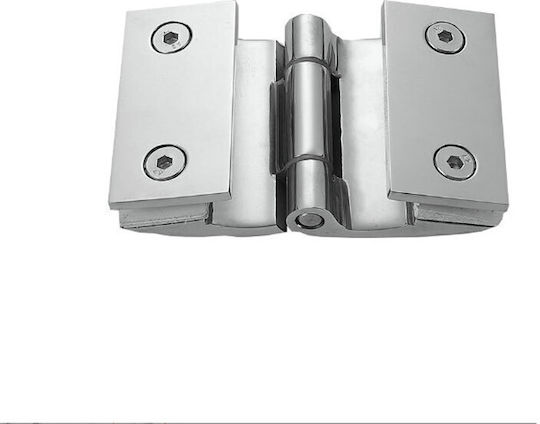 Μεντεσές Γυάλινης Πόρτας Glass Door Hinge 022052