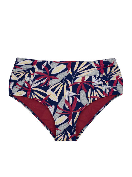 Set Bikini Floral Terracotta