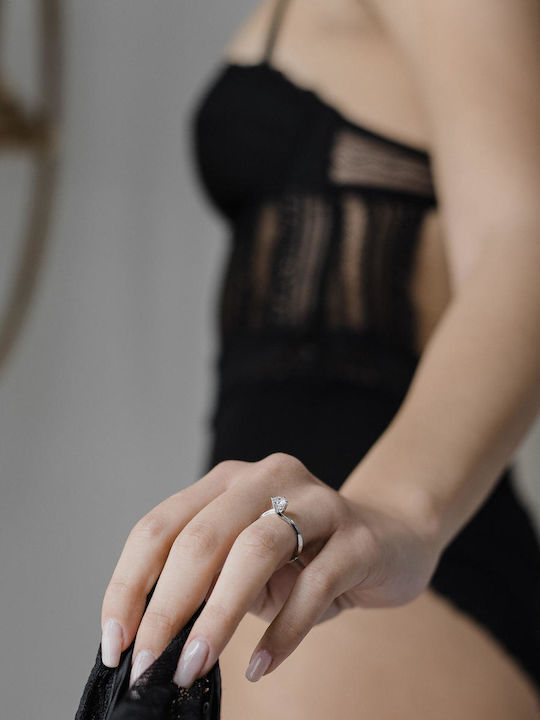 Themelidis Jewels Single Stone with Diamond