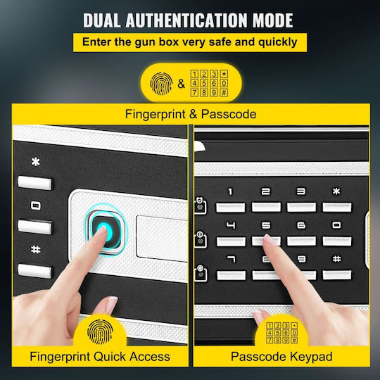 Vevor Safe with Digital Fingerprint Lock L35xW30xH40cm ZWSBXXHSWC48LVV8WV0