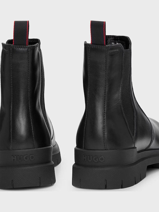 Leather Black Chelsea Boots