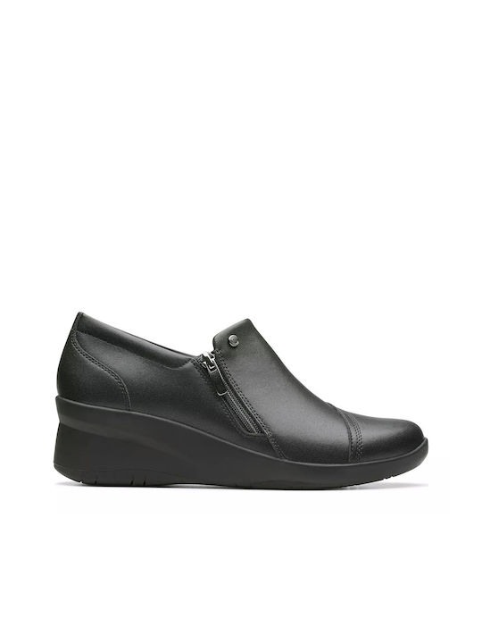 Clarks Damen Mokassins in Schwarz Farbe