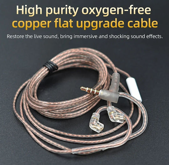 Kz Oxygen-free Replacement Earphone C Pin Mic