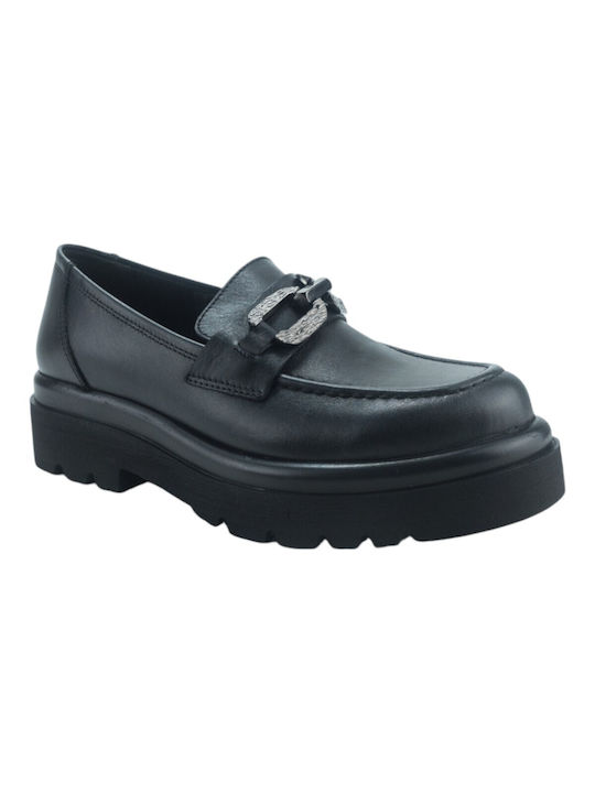 Ragazza Damen Loafers in Schwarz Farbe