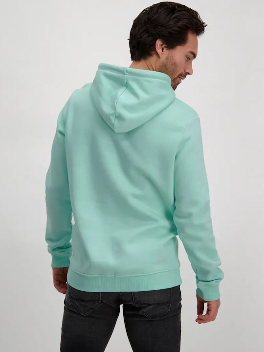 Cars Jeans Herren Sweatshirt mit Kapuze und Taschen Mint