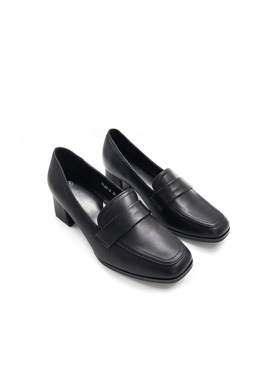 Plato Women's Loafers in Black Color