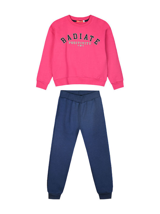 Energiers Kids Sweatpants Set Dahlia