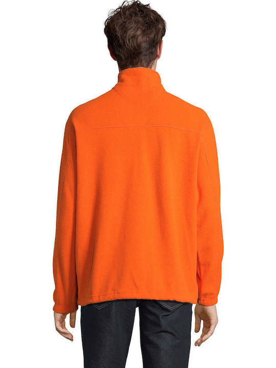 Sol's North Men's Long Sleeve Promotional Blouse Orange