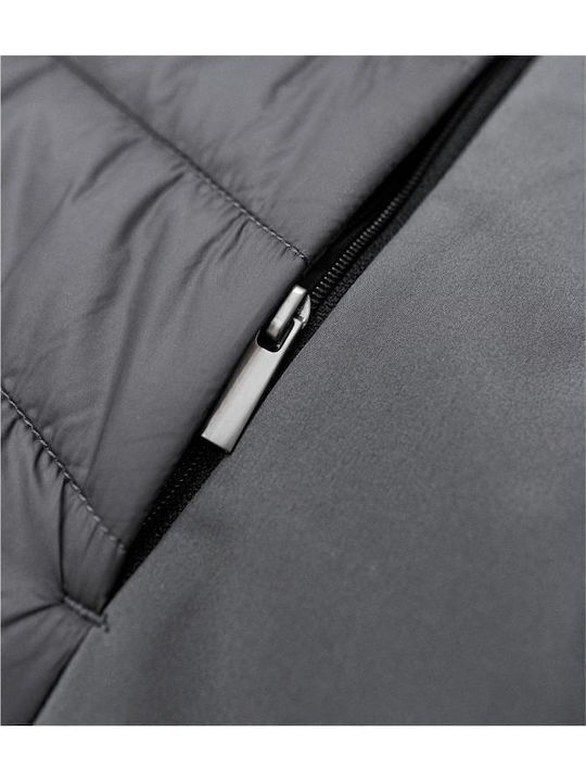 Geci Barbati Puffer Waterproof Gri