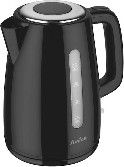 Amica Reisekessel 2Es 2200W Schwarz