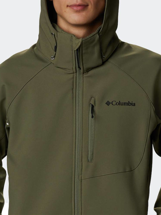 Cascade Ridge Iii Winter Jacket Softshell Waterproof and Windproof Khaki