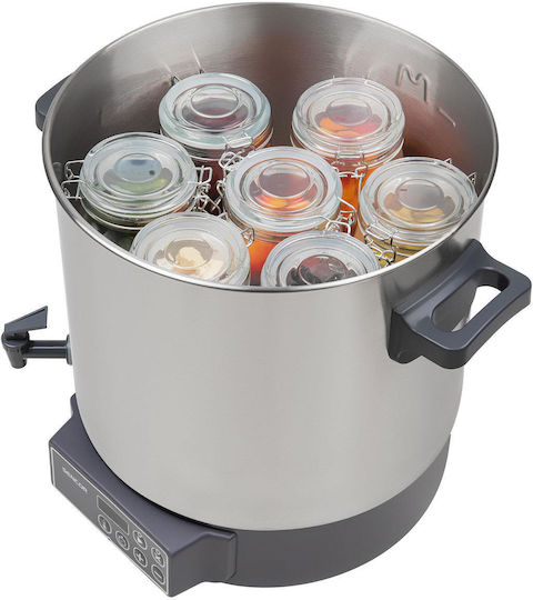 Sencor Πολυμάγειρας 1800W με Χωρητικότητα 27lt Ασημί