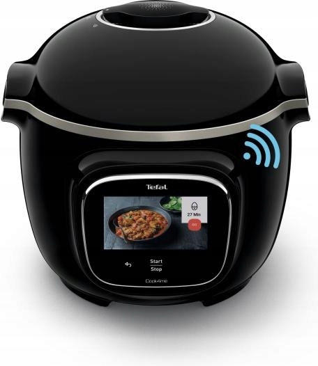 Tefal Cook4me Touch Multifunktionskocher 1600W mit Gewicht 6lt Schwarz