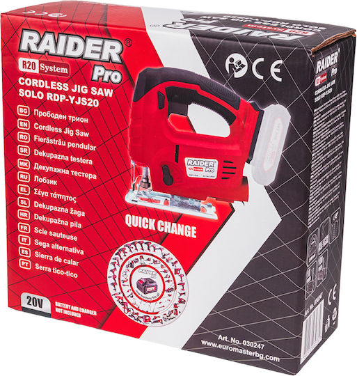 Raider RDP-YJS20 Stichsäge 20V Solo