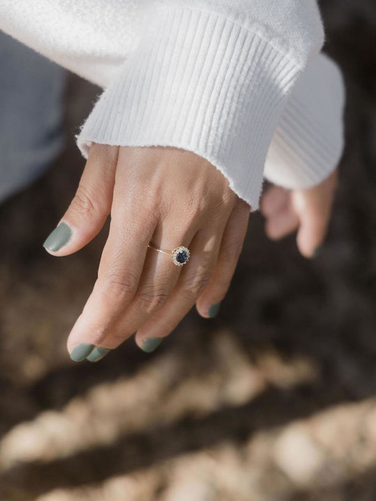 Themelidis Jewels Γυναικείο Δαχτυλίδι Χρυσό 14Κ