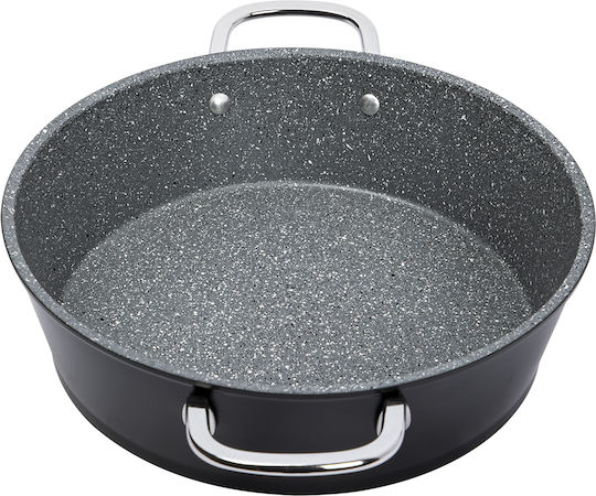 Serenk Tigaie Cu capac din Oțel cu Strat de Piatră 26cm