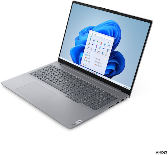 Lenovo ThinkBook 16 G6 ABP 16" IPS FHD+ (Ryzen 5-7530U/8GB/256GB SSD/W11 Pro) Arctic Grey (GR Keyboard)