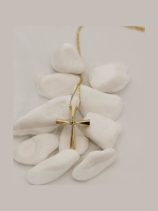 Themelidis Jewels Gold Cross 14K