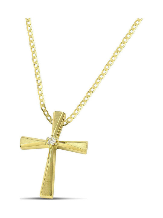 Themelidis Jewels Дамски Златен Кръст 14K