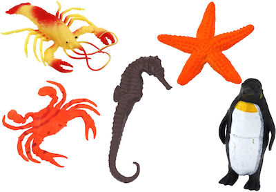 Miniature Toy Set Of 10 Underwater Sea Animal Figures