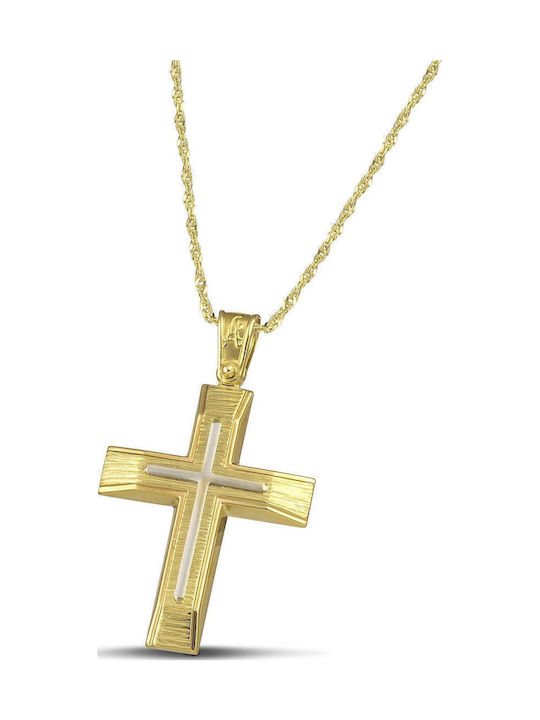 Themelidis Jewels Дамски Златен Кръст 14K