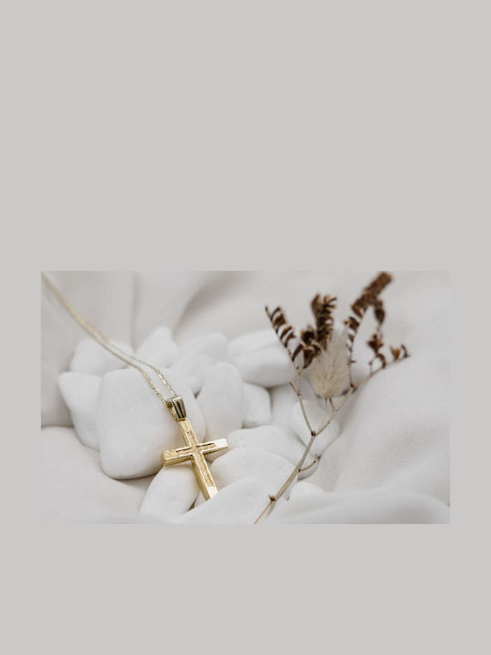 Themelidis Jewels Χρυσός Σταυρός 14Κ Themelidis Jewels Χρυσός Σταυρός 14Κ