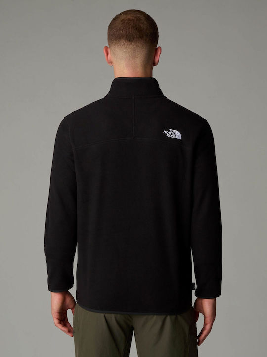 The North Face Men's Long Sleeve Blouse with Zipper Black