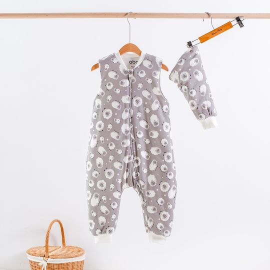 abo Winter Sleeping Bag with Feet Classic 2.5 Tog Sheep with Detachable Sleeves