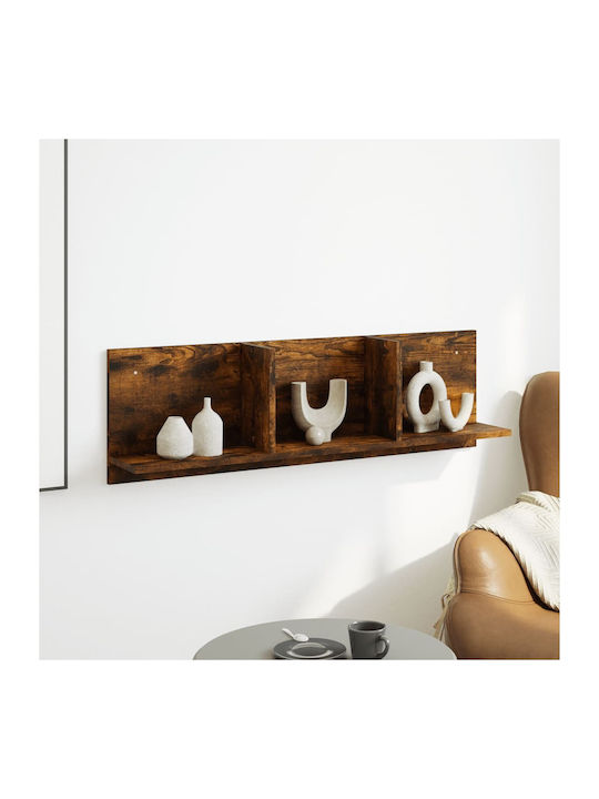 Shelf Wall Smoky Oak 100x16.5x30cm